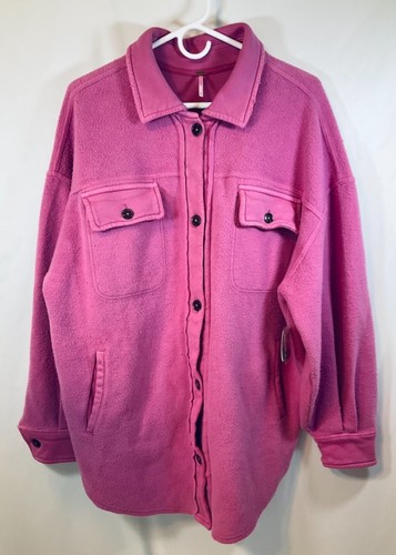 🌸Free People Ruby Jacket M Pink Envy 