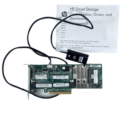 HPE Smart Array P840 2GB 8-Port RAID Controller FBWC + Kabel Neu OVP