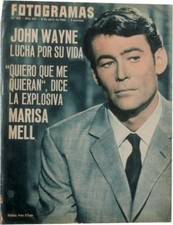 JOHN WAYNE PETER O'TOOLE 1966 FOTOGRAMAS Hollywood Celebrity Spanish Magazine