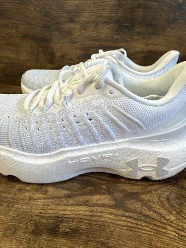 Under Armour Hovr Infinite Elite Junior scarpe da ginnastica bianche taglia 3,5 UK 36,5EU (REFX28 - Foto 4 di 5