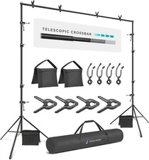 Julius Studio 10.1 ft. Extra Wide & 7.6 ft. Tall 122 x 91 inch Backdrop