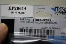 Mikuni 42mm carb rebuild kit 1003-0293 NEW Harley FXR Dyna Softail FL EPS20614
