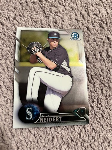 2016 Bowman Draft Chrome BDC-171 NICK NEIDERT Seattle Mariners - 第 1/1 張圖片