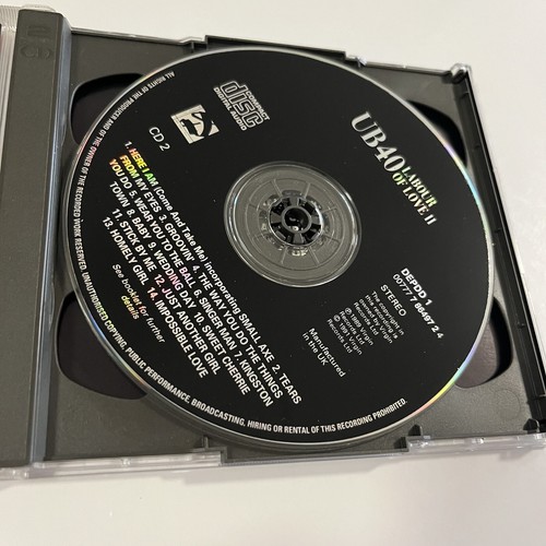 UB40 Labour Of Love Parts 1 & 2 Limited Edition 2 Disc Set (CD, 1989) - Picture 4 of 7