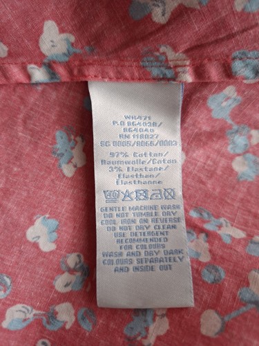 Boden camicia-vestito estivo stampa floreale taglia 10R come nuovo - Foto 7 di 7