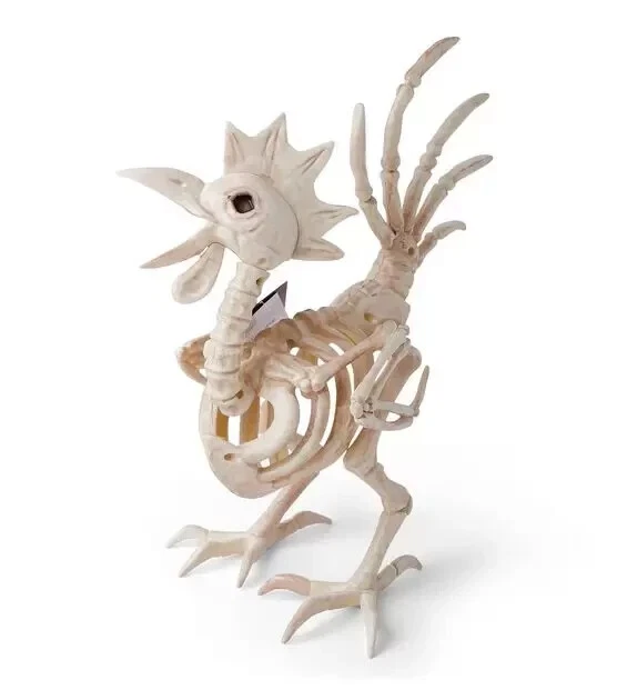 New ROOSTER Chicken Fall Halloween Skeleton Decor Novelty Bone Spooky  Decoration | eBay