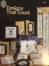 Designs By Gloria  Pat "Designs That Count" Cross Stitch Pattern Booklet-Book 6