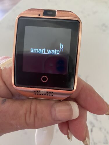 Q18 montre-bracelet à écran tactile intelligent Bluetooth pour montre carte Android SIM TF - Photo 1/6
