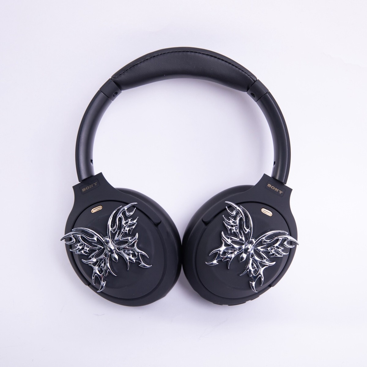 For Sony XM4, XM5,Silver Butterfly attachment*2, headphones