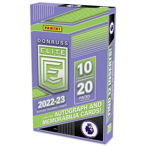 Panini Donruss Elite EPL Premier League 2022-23 Retail Box Soccer