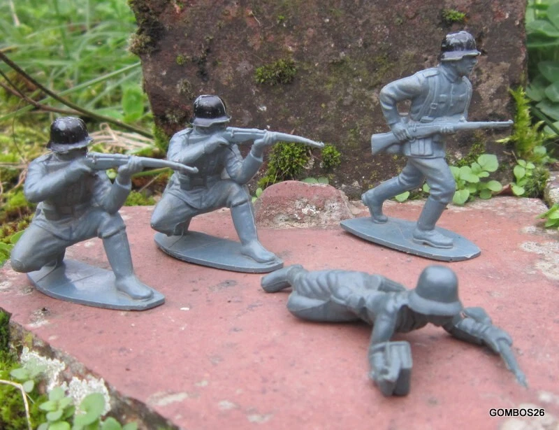 AIRFIX TOY SOLDIERS German Paratroops 1/32 Scale WW2 29/29 EUR 15,01