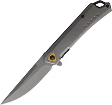 New ElitEdge Linerlock A/O Ti Gray 10-A83SGY