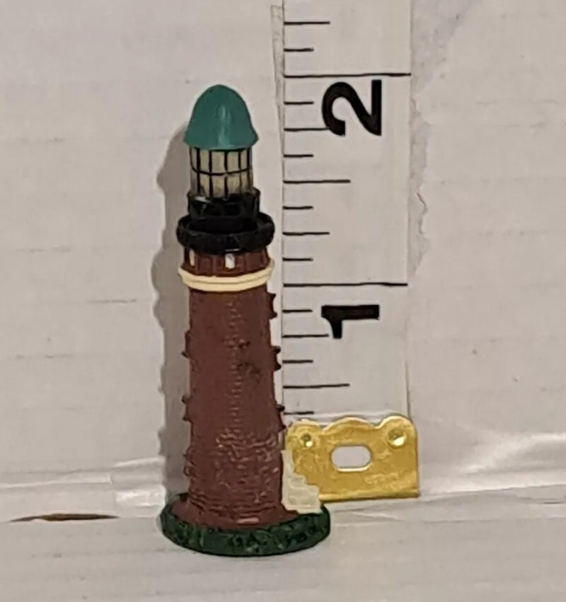 Danbury Mint Christmas Tree Lighthouse Ponce De Leon Inlet Florida Replacement