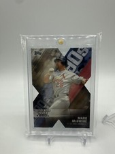2020 Topps S1 Mark McGwire /50 Decade Of Dominance Gold Die Cut Isolated Power