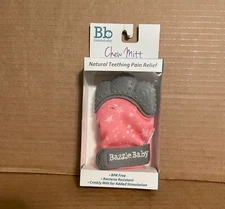 New Bazzle Baby Chew Mitt NIB Teething BPA Free  FREE USA SHIPPING