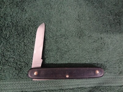 Vintage Single 2.5'' Blade CANDCO Switzerland Stainless Gentleman s Pocket Knife