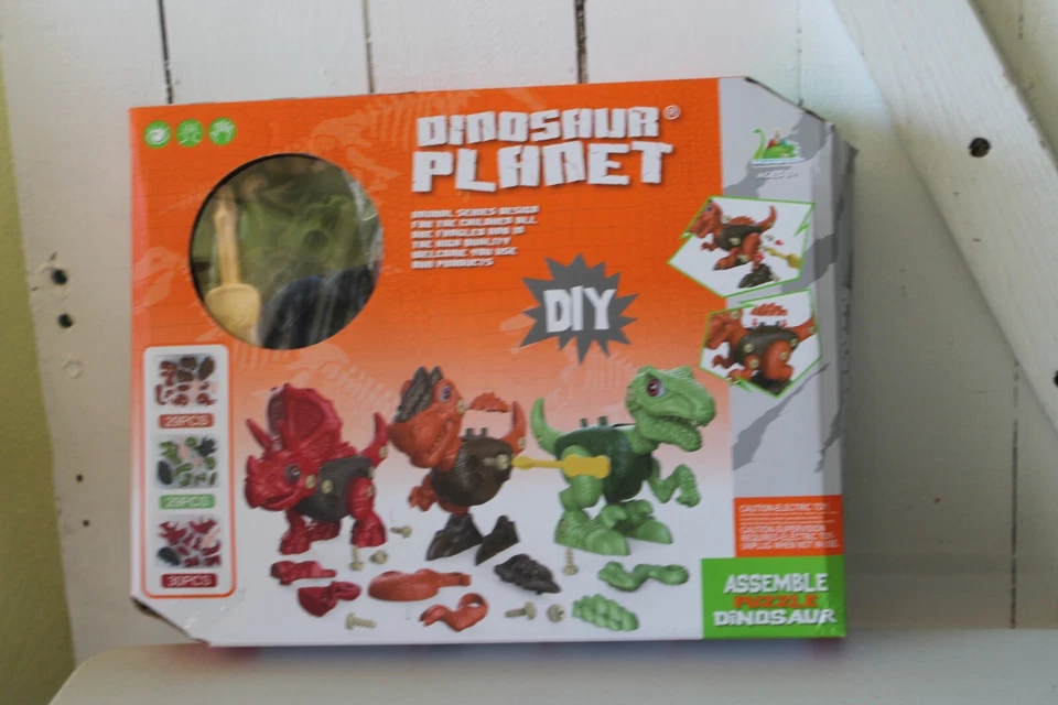 Dinosaur Planet DIY Assemble Creative Building Set Toys 3+ - Image 3 of 4