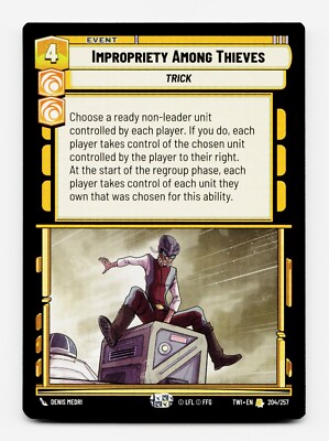 Impropriety Among Thieves [Twilight of the Republic] Star Wars Unlimited