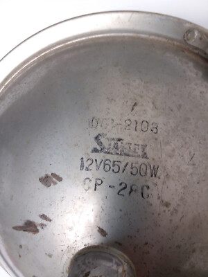 STANLEY 001-2103 SEALED BEAM HEADLIGHT 12V 65/50W 7 INCH DIAMETER