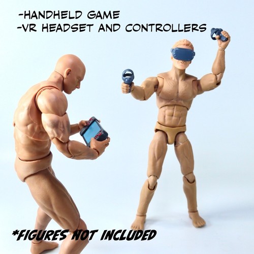 Super Action Stuff Cats w/ Knives Arcade Game On! 1/12 Action Figure Accessories - Picture 10 of 23