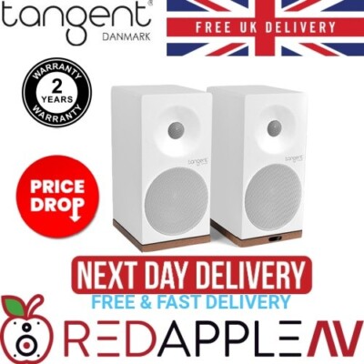 Paar Tangent Spectrum X5 BT Aktiv 100W Lautsprecher in weiß