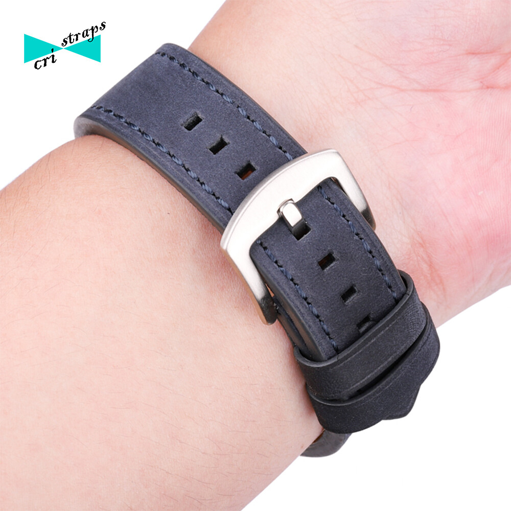 Roma Uomo 200 ML Cinturino Da Orologio In Vera Pelle Italiana - Foto 6