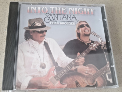 Santana Featuring Chad Kroeger    Into The Night cd Single Promo Rare 2007