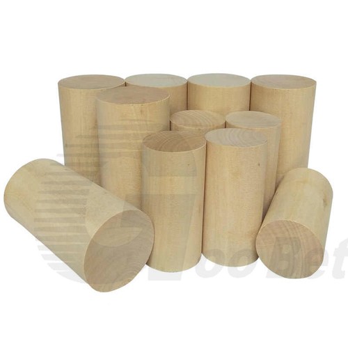 Smooth Wooden Craft Sticks Natural Hardwood Dowels Poles Dia 30mm 40mm 50mm DIY - Picture 5 of 8