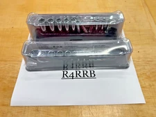 Snap-on Tools USA NEW 22pc 1/4" Drive Metric 12 POINT Shallow + Deep Socket Set