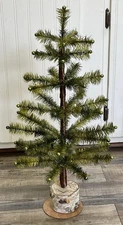 24” GENUINE GOOSE FEATHER CHRISTMAS TREE  TABLETOP LIMITED QUANTITIES RETIRED