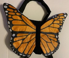 Size S/M Pet Costume Monarch Butterfly Wings Dog Hyde  EEK Halloween Cute 