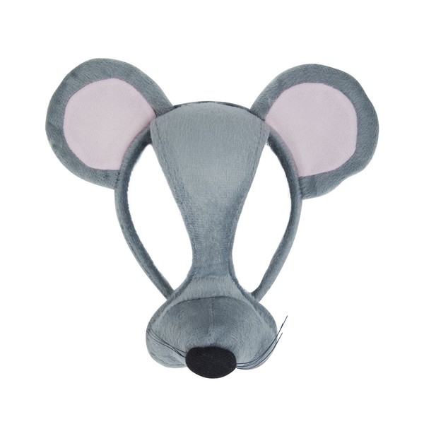 Mouse Mask & Sound (H/B) - Fancy Dress Costume Accs Neu-image