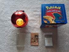 Charizard Pokemon 23K Gold Plated Trading Card 1999 Burger King Pokeball COA