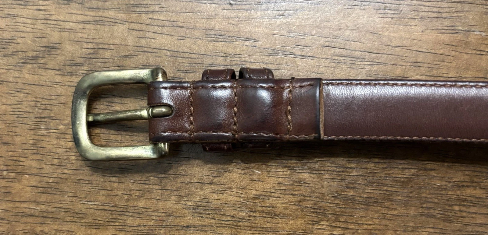 Coach British Tan Glove cintura in pelle 2800 taglia M 28 larghezza 3 4" USA ottone BKL OTTIME CONDIZIONI