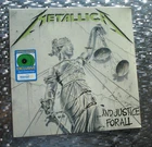 Metallica  ~ ...And Justice For All ~ SEALED GREEN VINYL LP  BLCKND007R-1W