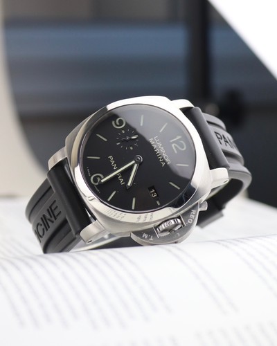 Panerai LUMINOR Marina 1950 3 Days 44mm Steel Black Dial Mens ...