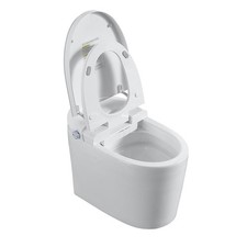 Smart Bathroom Toilet with Built-in Bidet, Auto Flush, Bubble Wash, Night Light