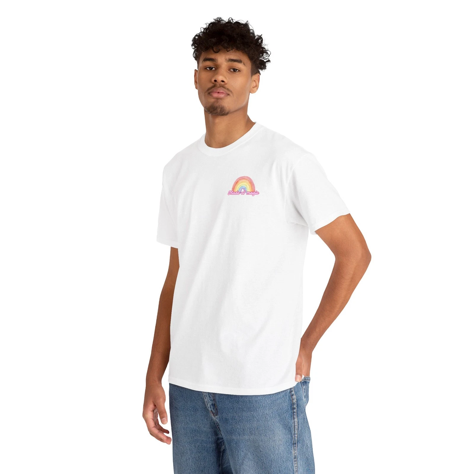 Rainbow Sunshine Unisex Tee, Casual Everyday Wear, Gift, Summer Style Top
Opens in a new window or t