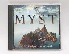 Br derbund MYST CD-ROM, 1994 MPC/Windows Surrealistic Adventure