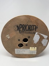1000ft RG6/U 60 Coax Cable 18AWG 3GHz CM Priority Wire  Cable Spool
