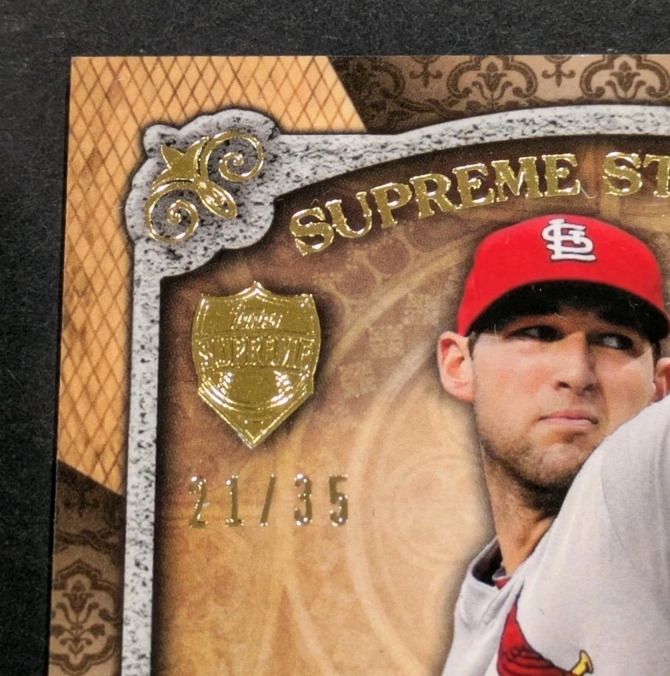 2013 Topps Supreme Michael Wacha AUTO 21 /35 Supreme Styling Signed Cardinals - Image 3 of 4