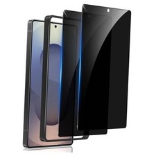 2 Pack for Samsung Galaxy S25 Ultra Privacy Screen Protector Tempered Glass,