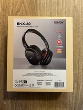 Image of Lindy BNX-60 Wireless Headphones Active Noise Cancelling, Black