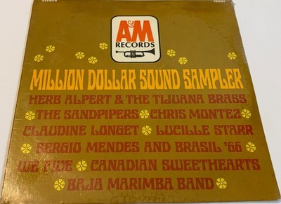 Million Dollar Sound Sampler  1967  A&M Records SP 9001  SEALED  MINT