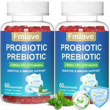2x Digestive Advantage Probiotic Gummies 120 Count Exp 03/2027 Immune Gut Health
