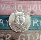 Silver 1951 P Franklin Half Dollar AU/BU Coin   TP 10211