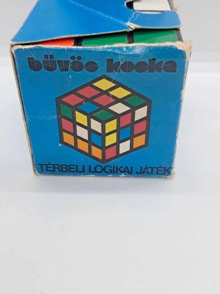 Rubik's Cube Logical Game Puzzle POLITOYS Hungary Original Vintage 1980 - Image 2 of 4