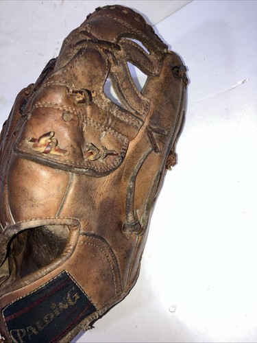 Guante de béisbol vintage Spalding Roger Maris 42-903 derecho 1970 - Imagen 6 de 7
