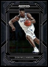 Zion Williamson 2023 Panini Prizm Draft Picks #73 Duke Blue Devils NBA READ