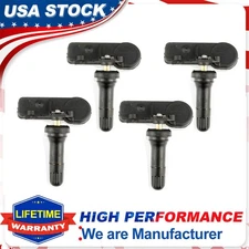 4pcs Programmed TPMS Tire Pressure Monitoring Sensor For Chevy GMC Cadillac